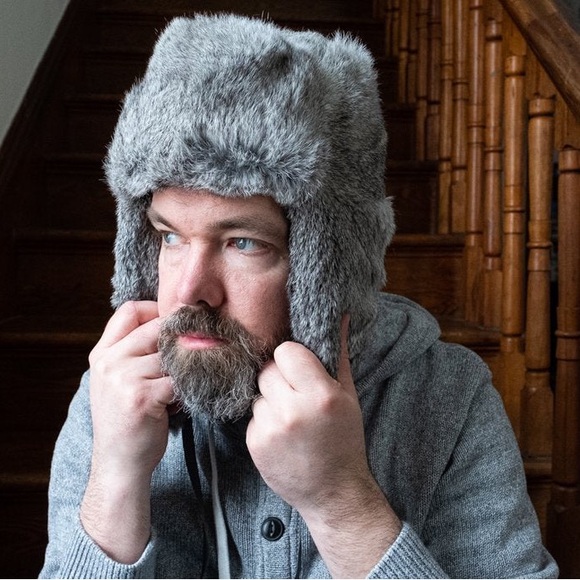 CROWN CAP Rabbit Fur Winter Trapper Hat XL - Picture 15 of 16